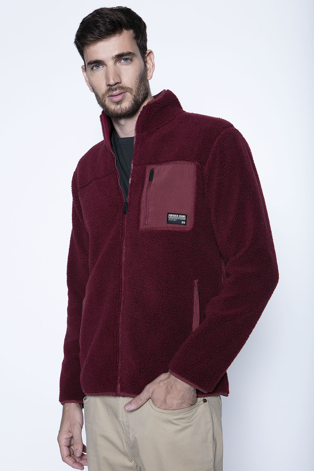 POLERÓN MEMPHIS BURGUNDY - 1