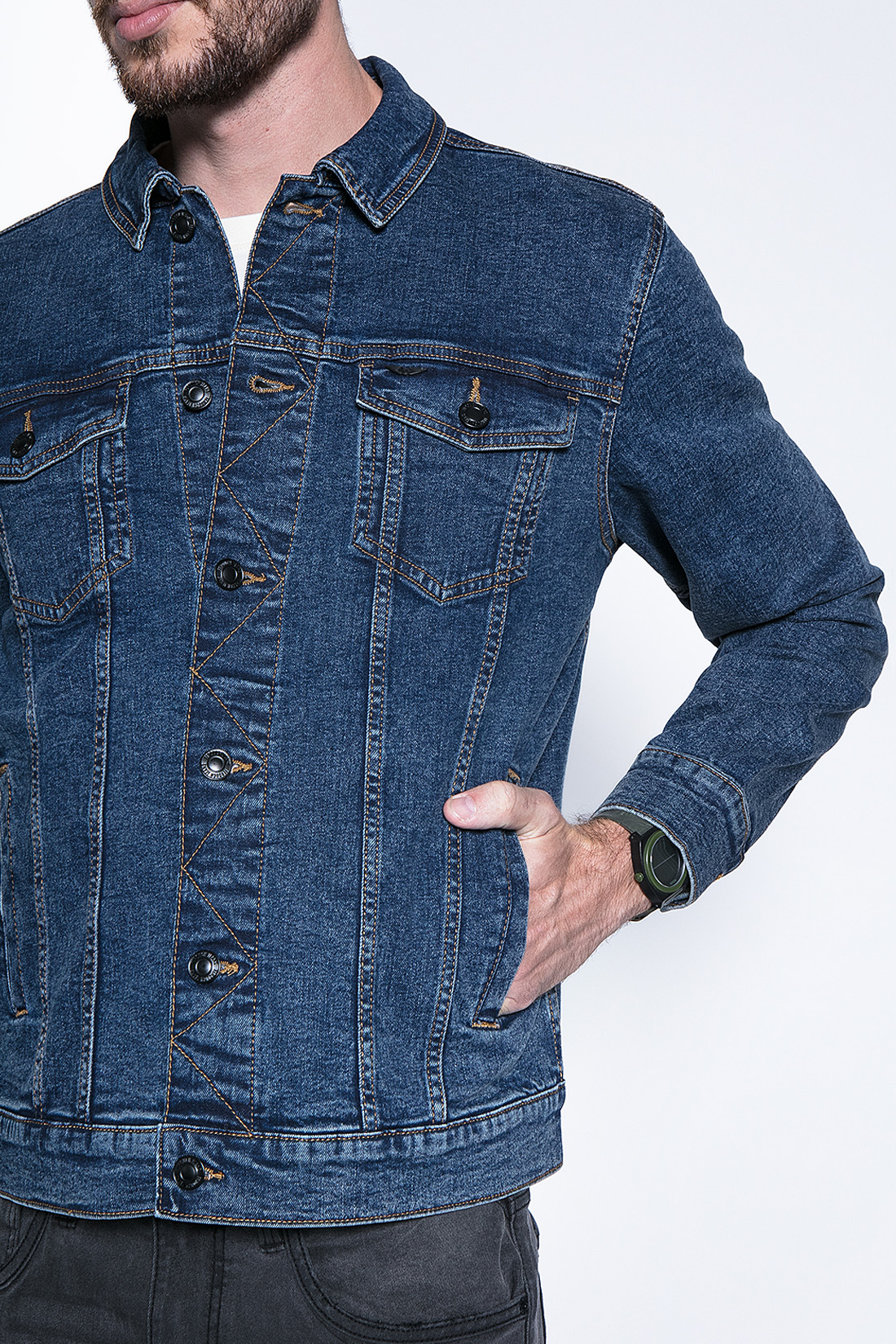 JACKET COLOR NAVY CHIPORRO FJ - 5