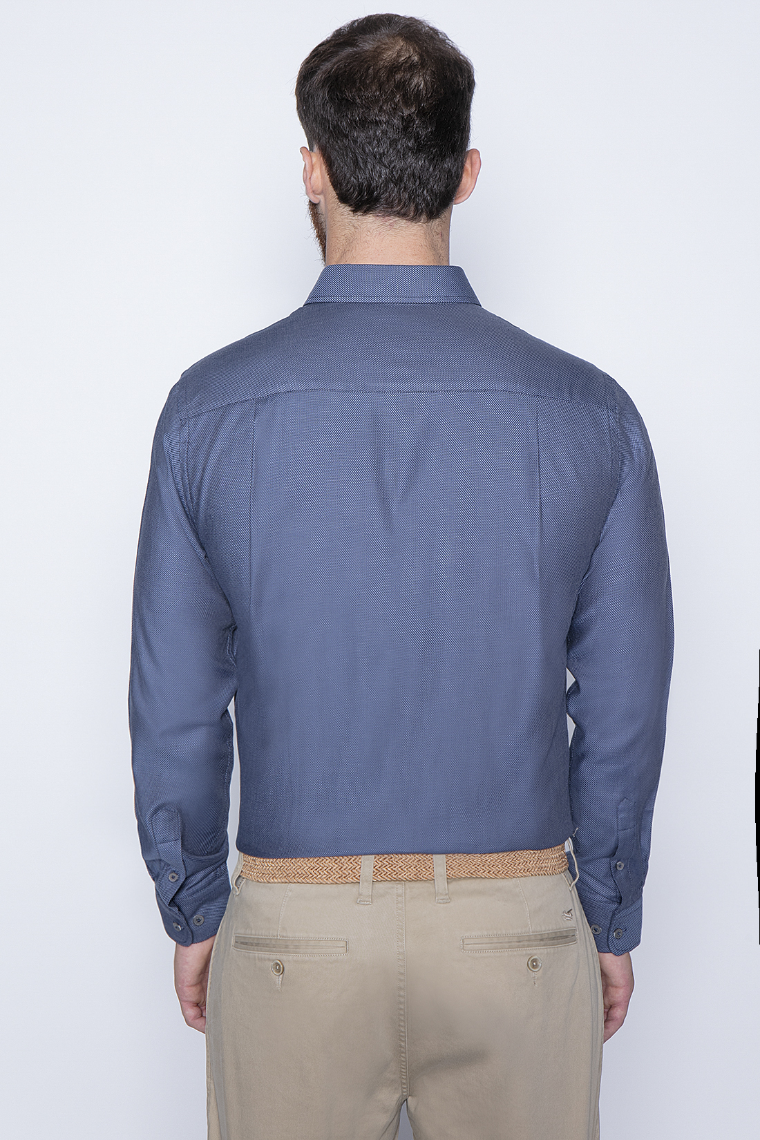 CAMISA SMART CASUAL FONTANA NAVY - 2