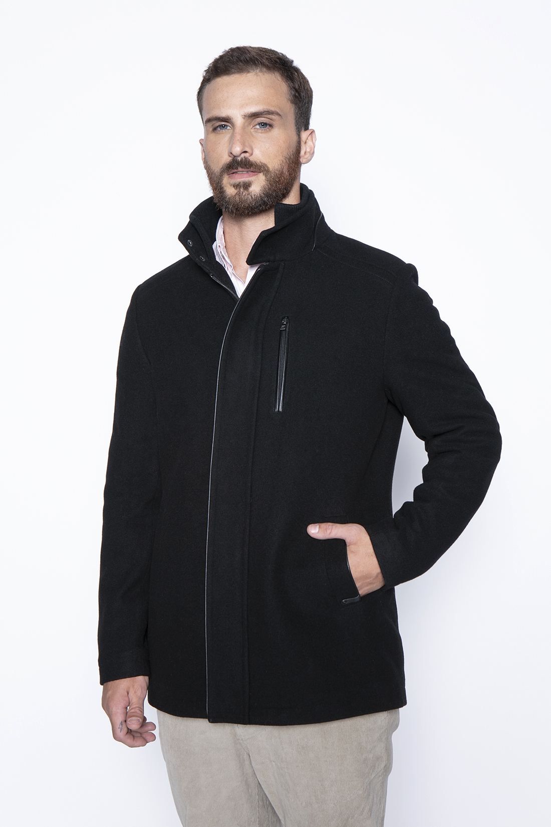ABRIGO BLACK ARLIGTON - 1