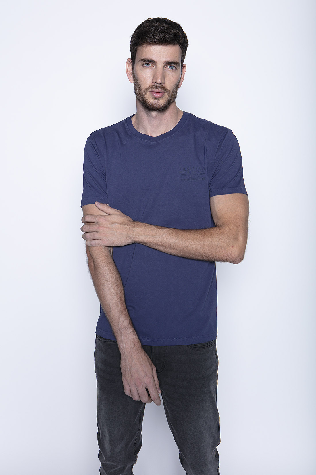 POLERA BROOKLYNG BLUE - 1
