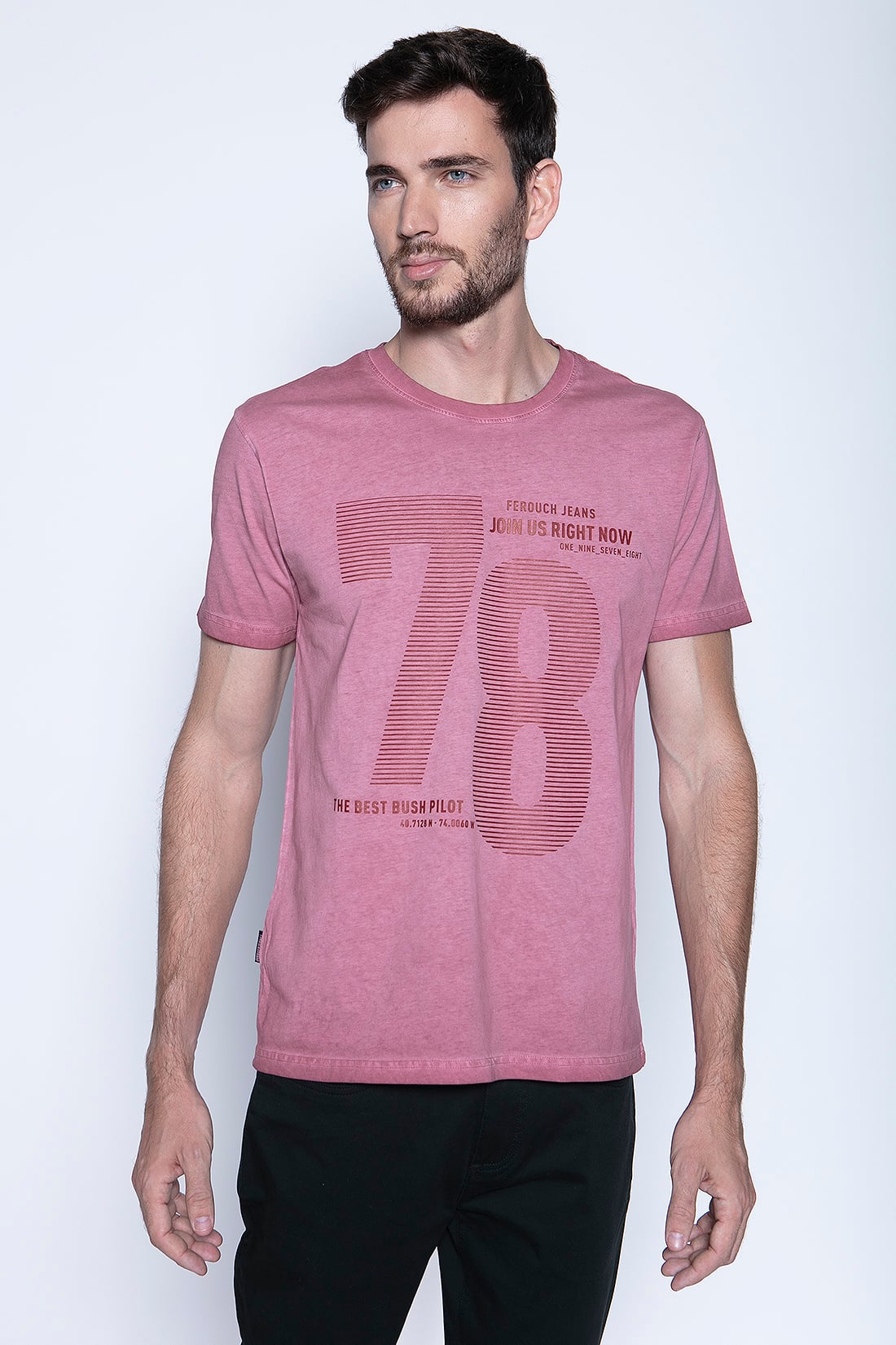 POLERA ILLINOIS BURGUNDY - 1
