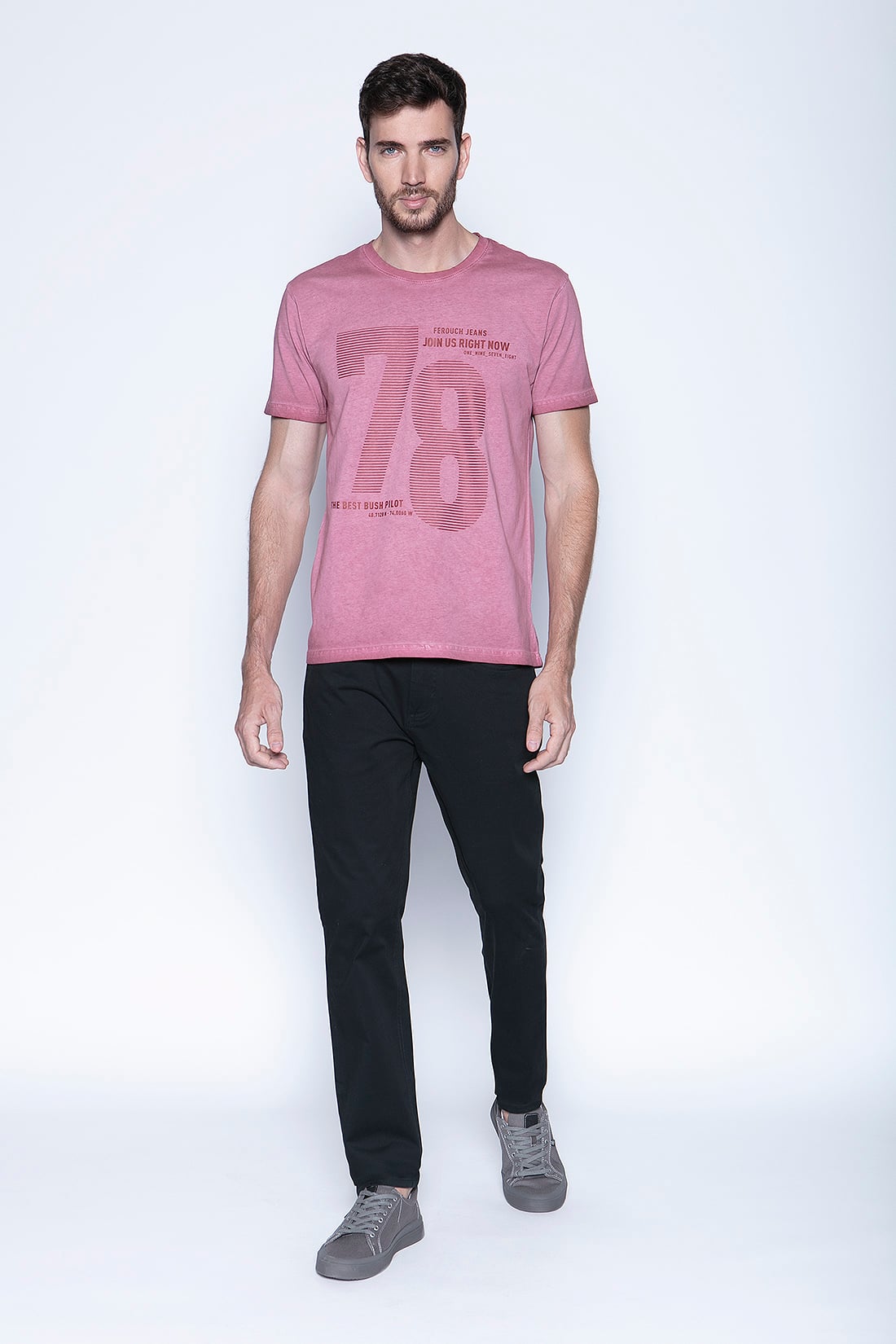 POLERA ILLINOIS BURGUNDY - 4