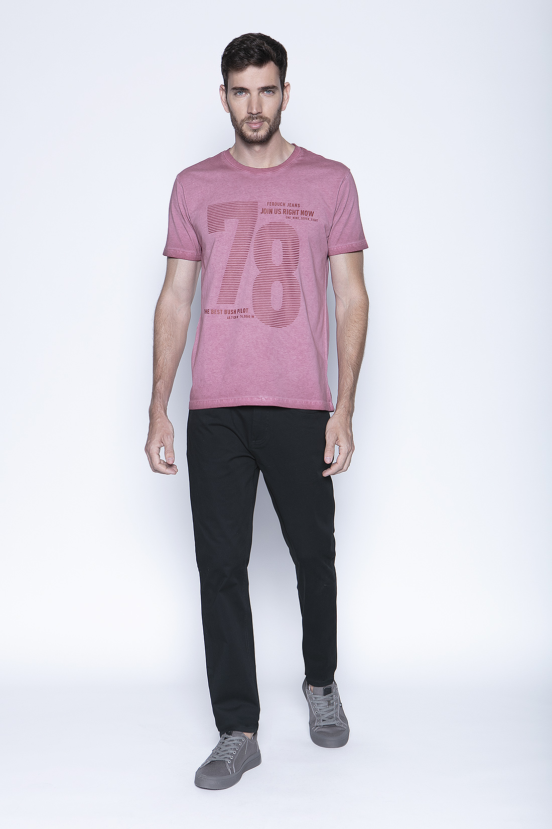 POLERA ILLINOIS BURGUNDY - 4