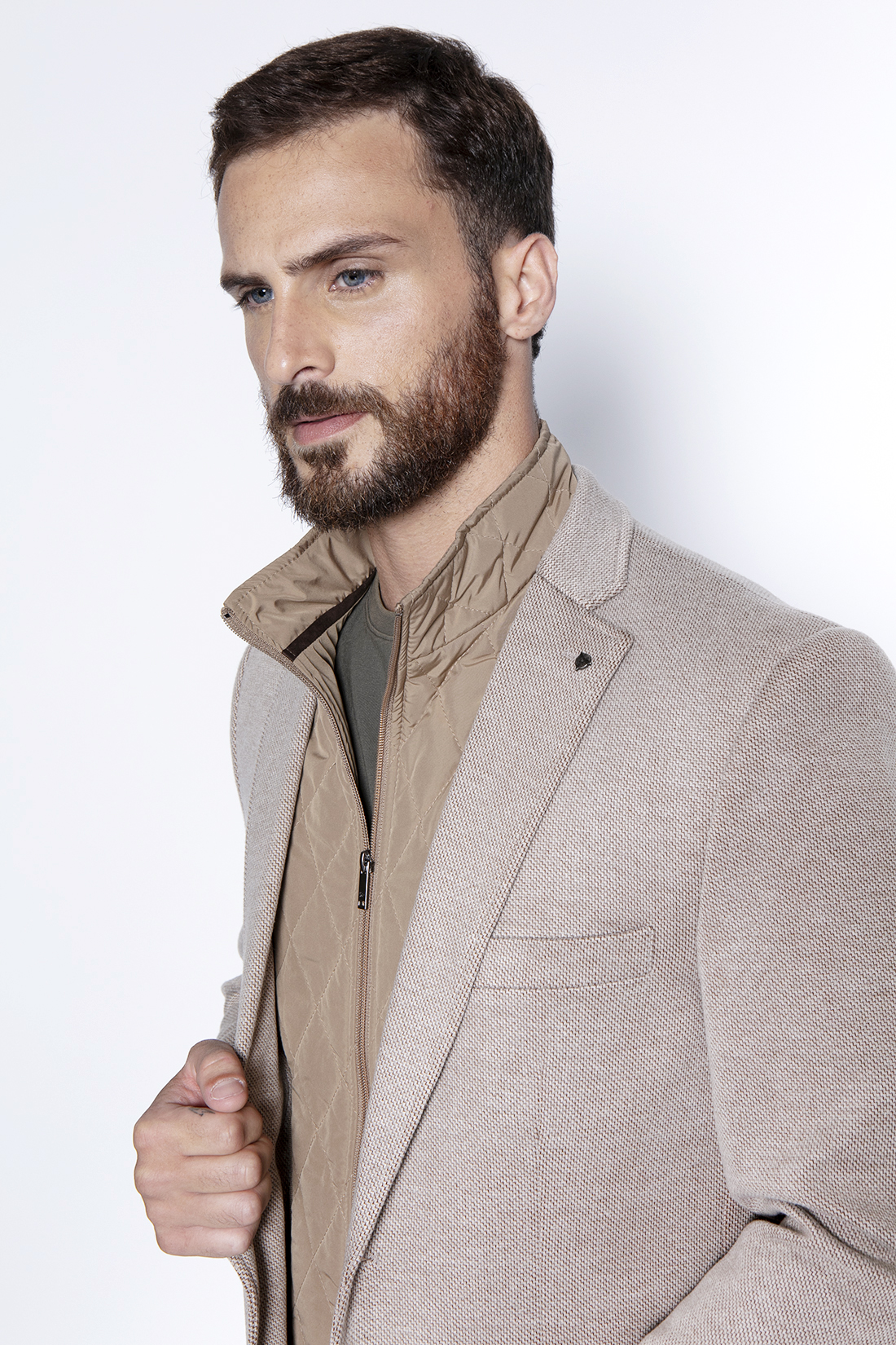 BLAZER KNITTED BRISTOL F BEIGE - 3