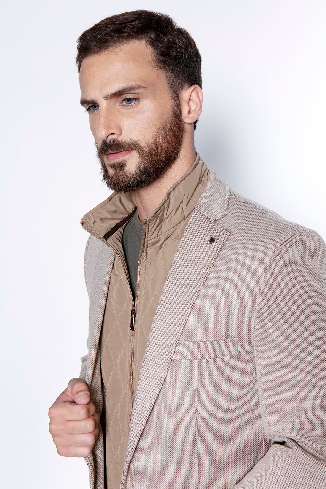 BLAZER KNITTED BRISTOL F BEIGE - 3