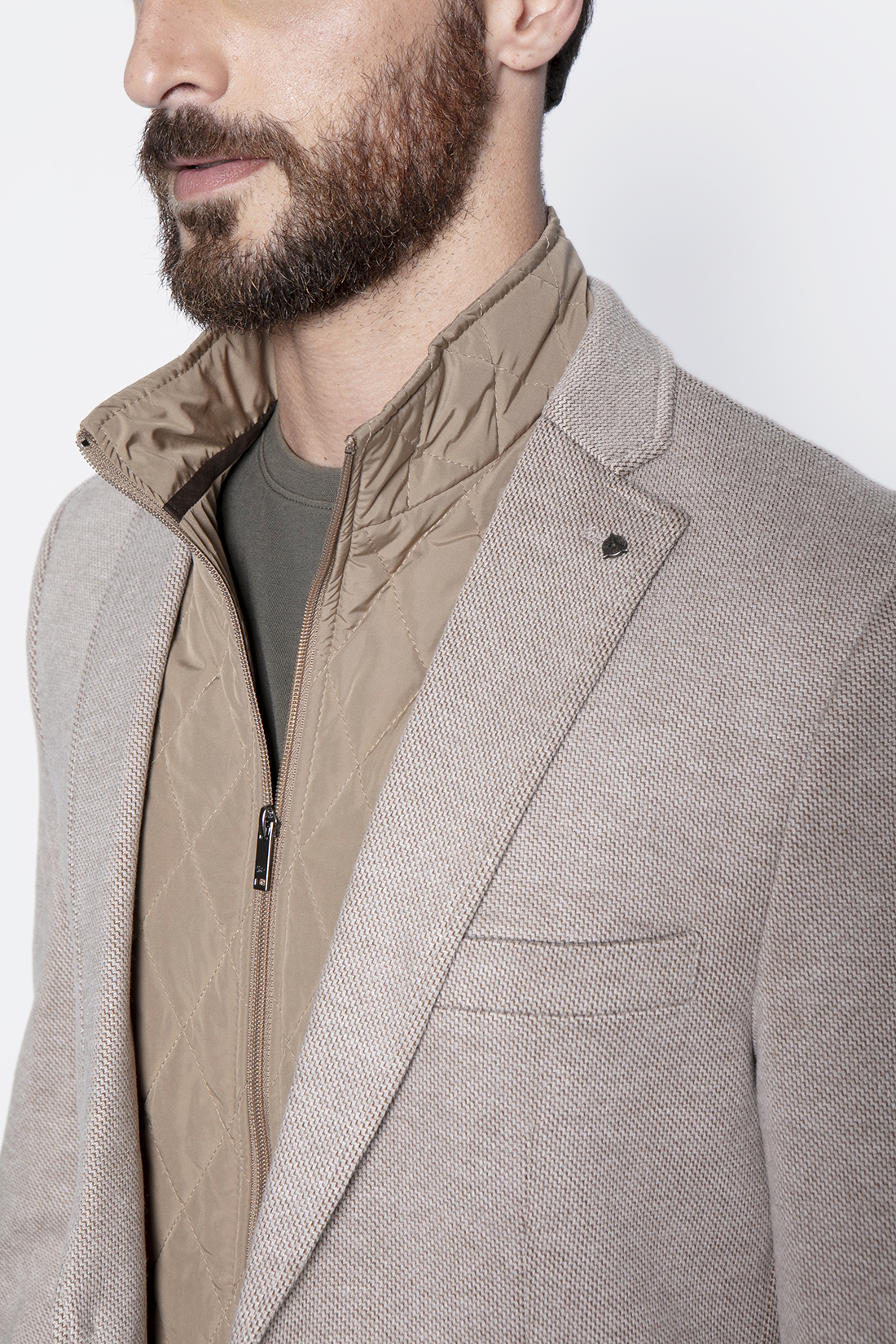 BLAZER KNITTED BRISTOL F BEIGE - 5