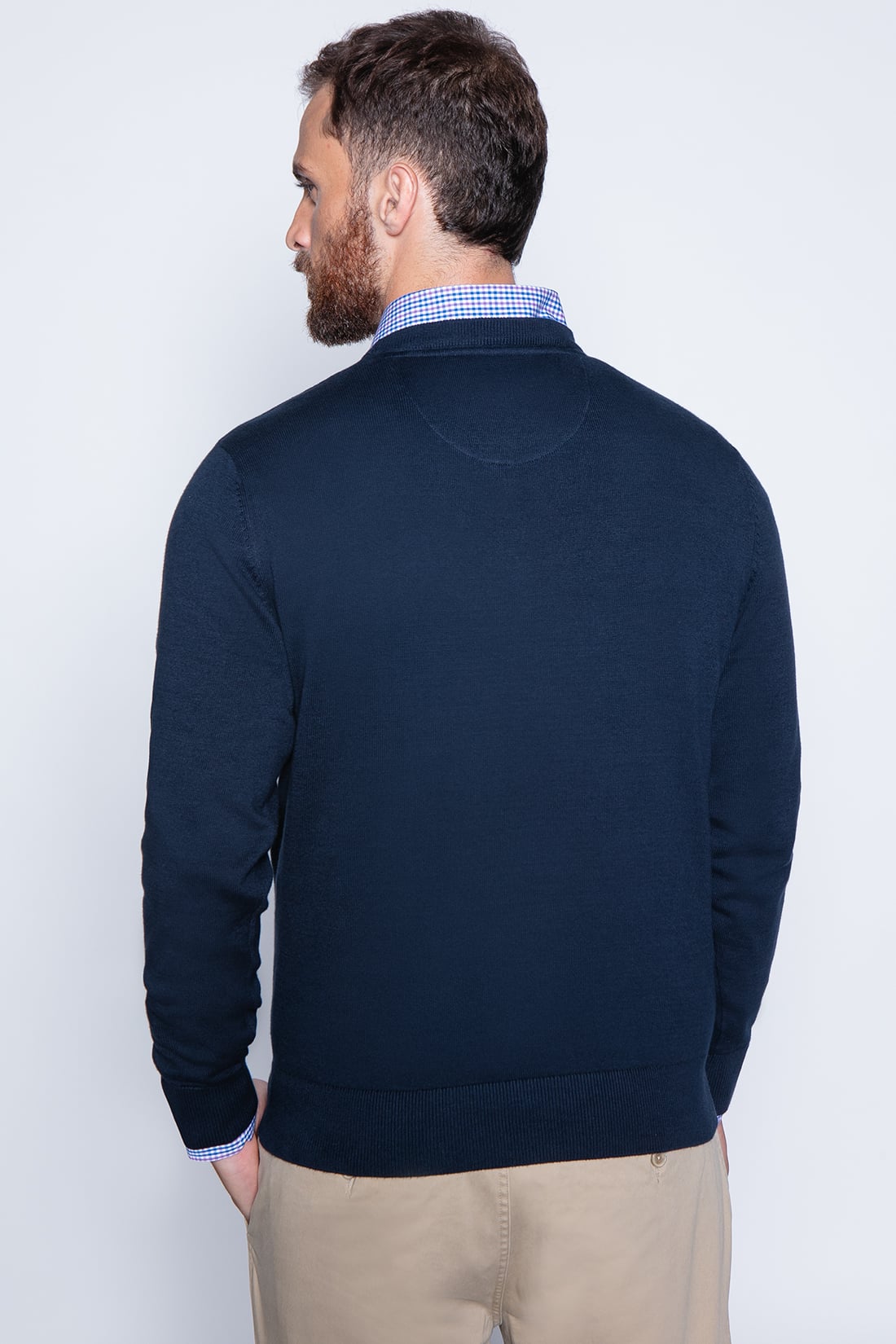 SWEATER ROUND NECK PARIS NAVY - 2