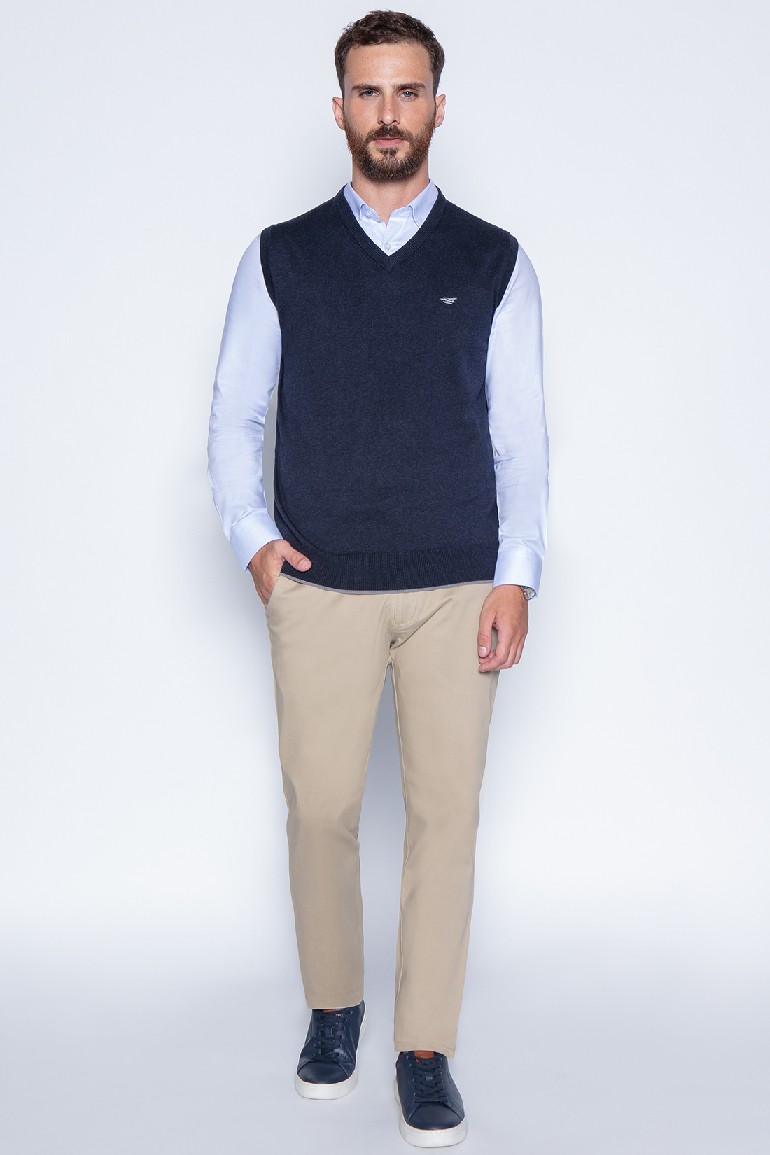 SWEATER CASUAL SMART W/S NAVY - 4