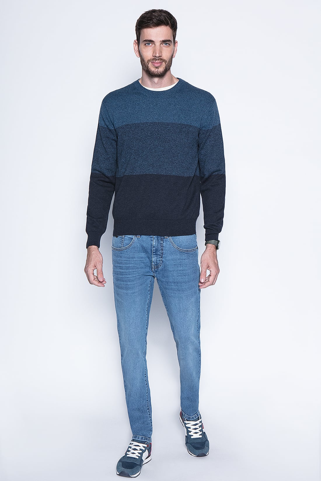 SWEATER CHICAGO F DK.BLUE - 4