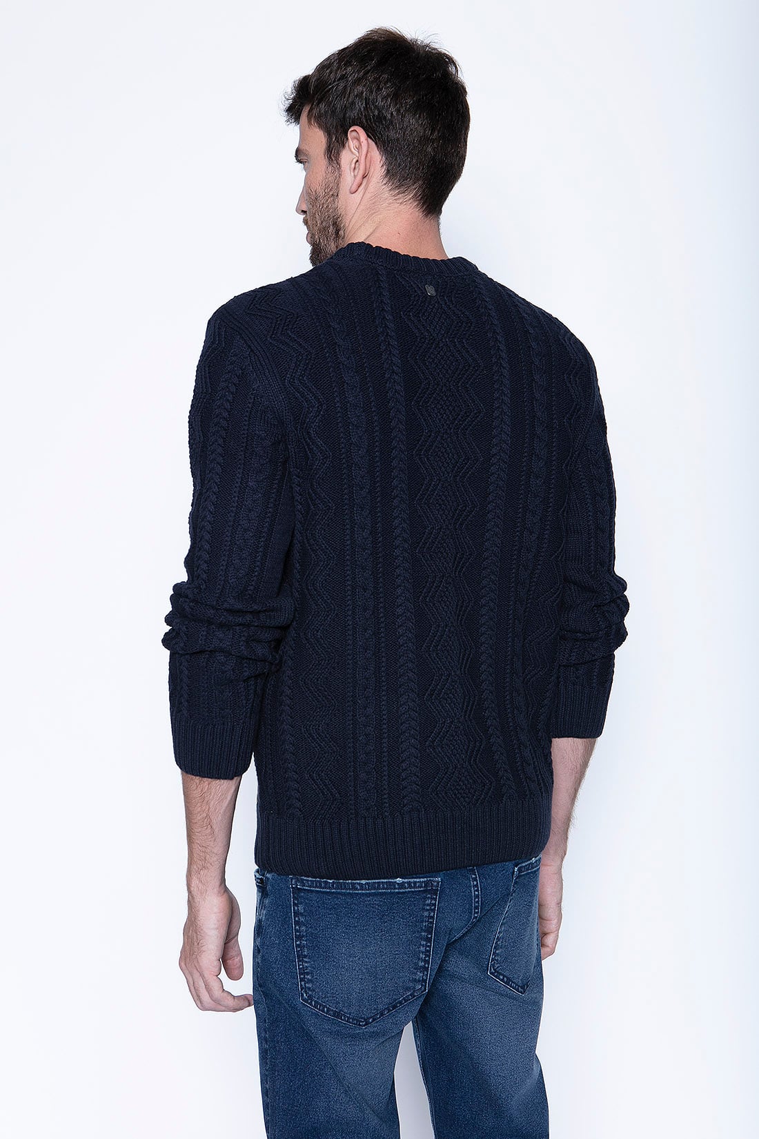 SWEATER BARLETT FJ NAVY - 2