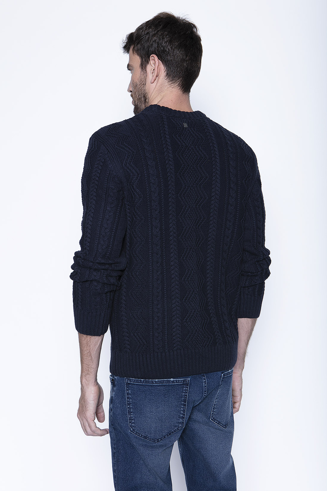 SWEATER BARLETT FJ NAVY - 2