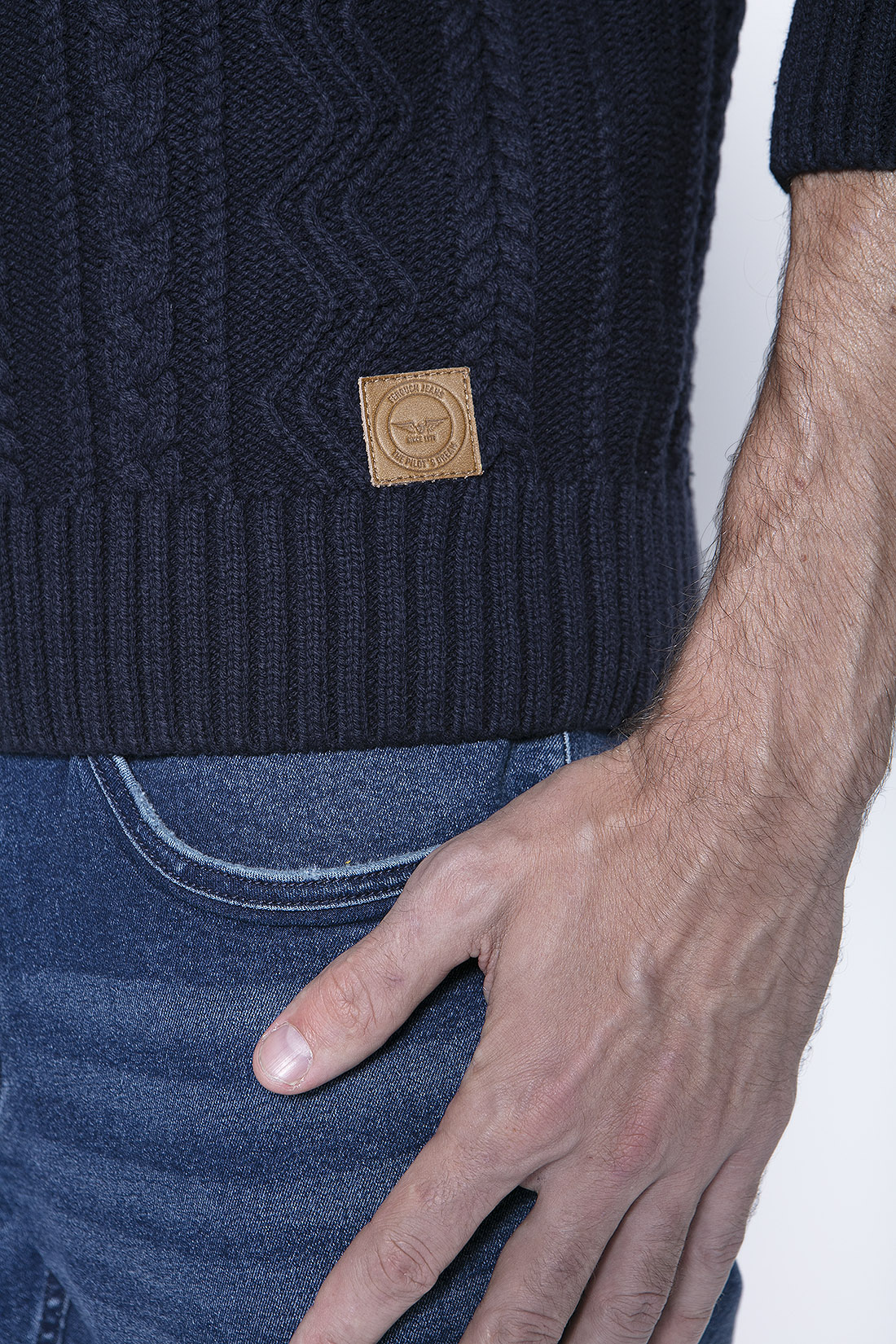SWEATER BARLETT FJ NAVY - 5