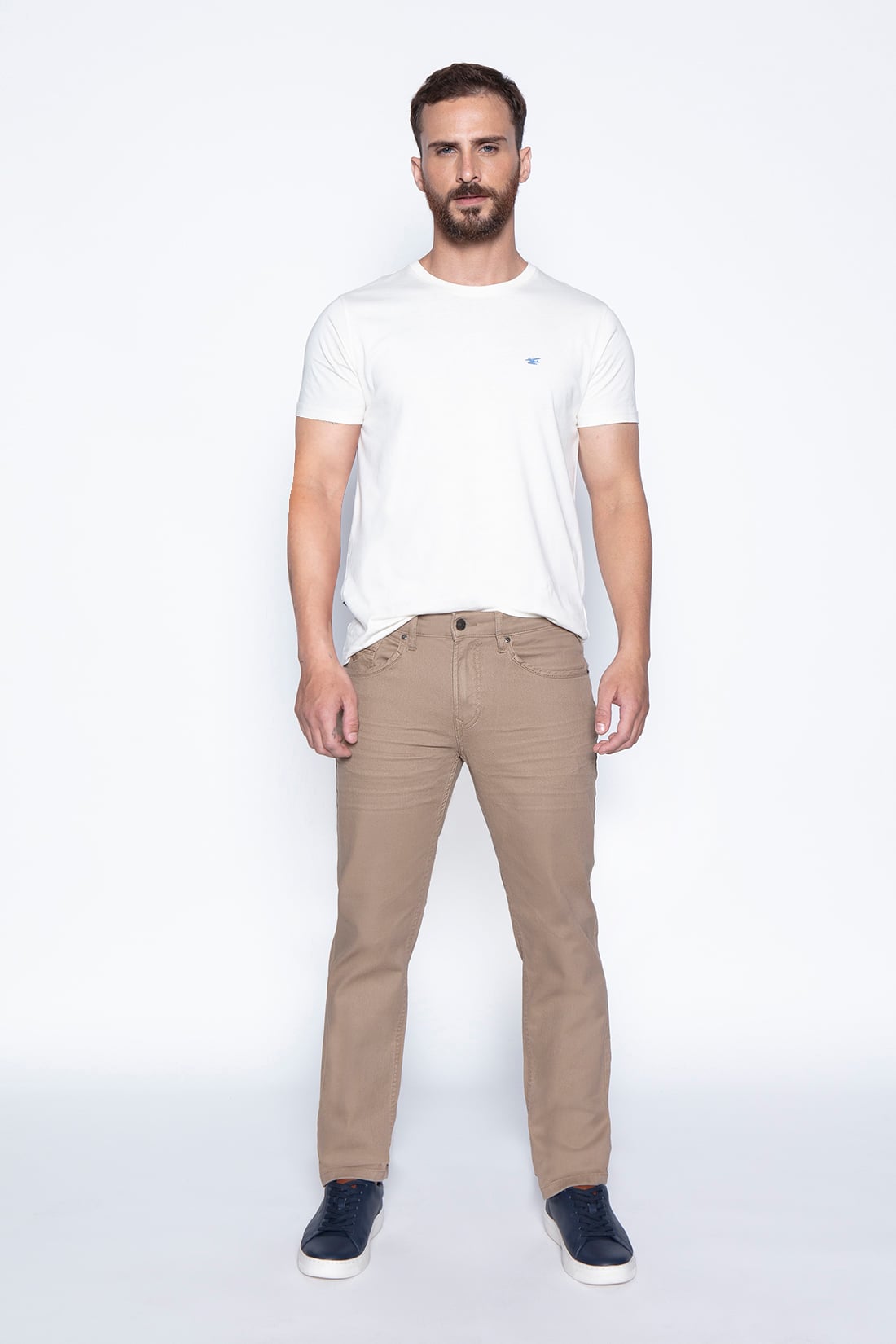 JEANS COLOR FJ KHAKI - 4