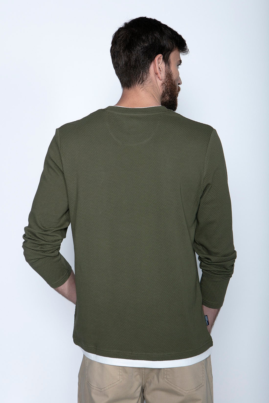 POLERA HOBOKEN MILITARY - 2