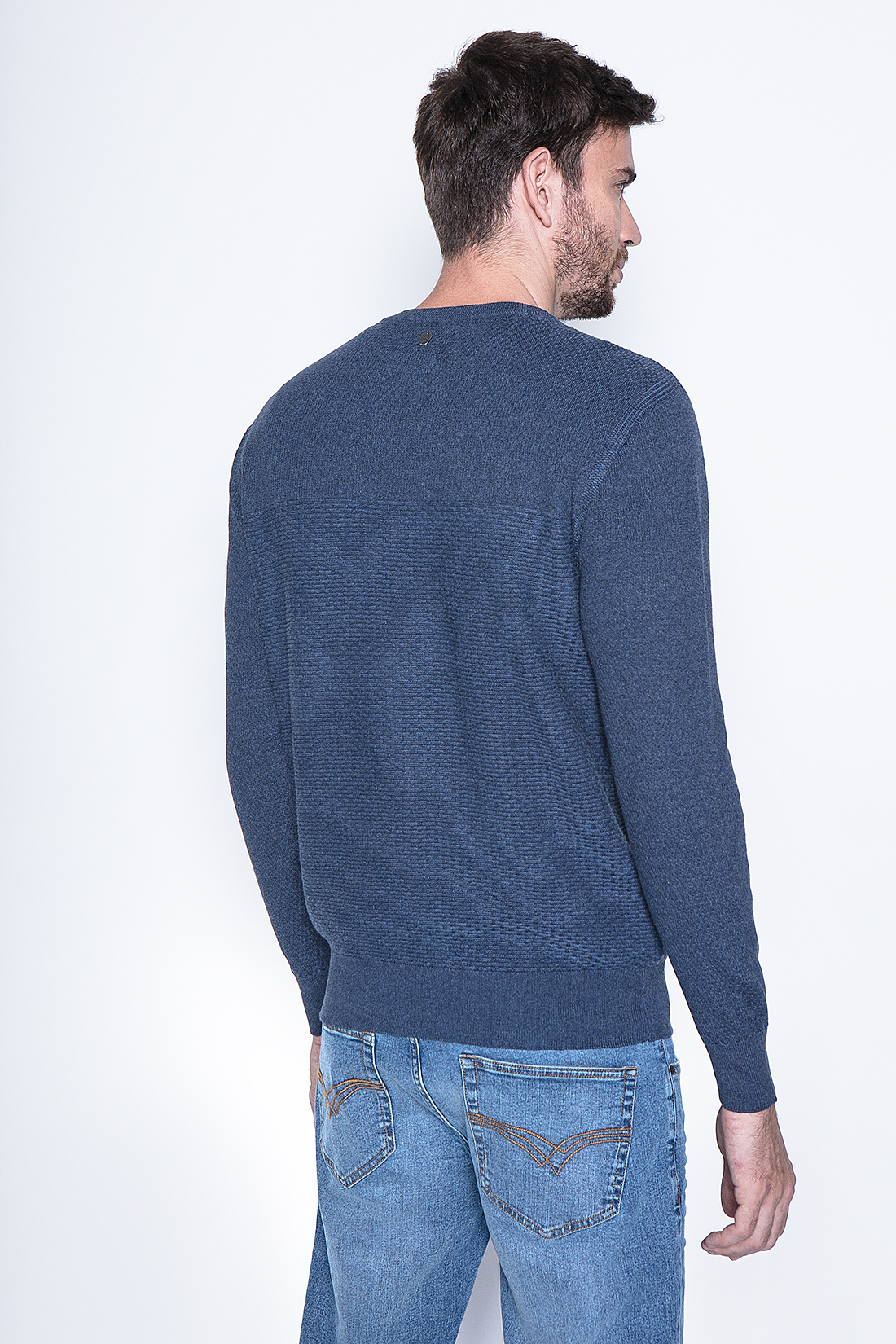 SWEATER BROCKTON FJ BLUE - 2