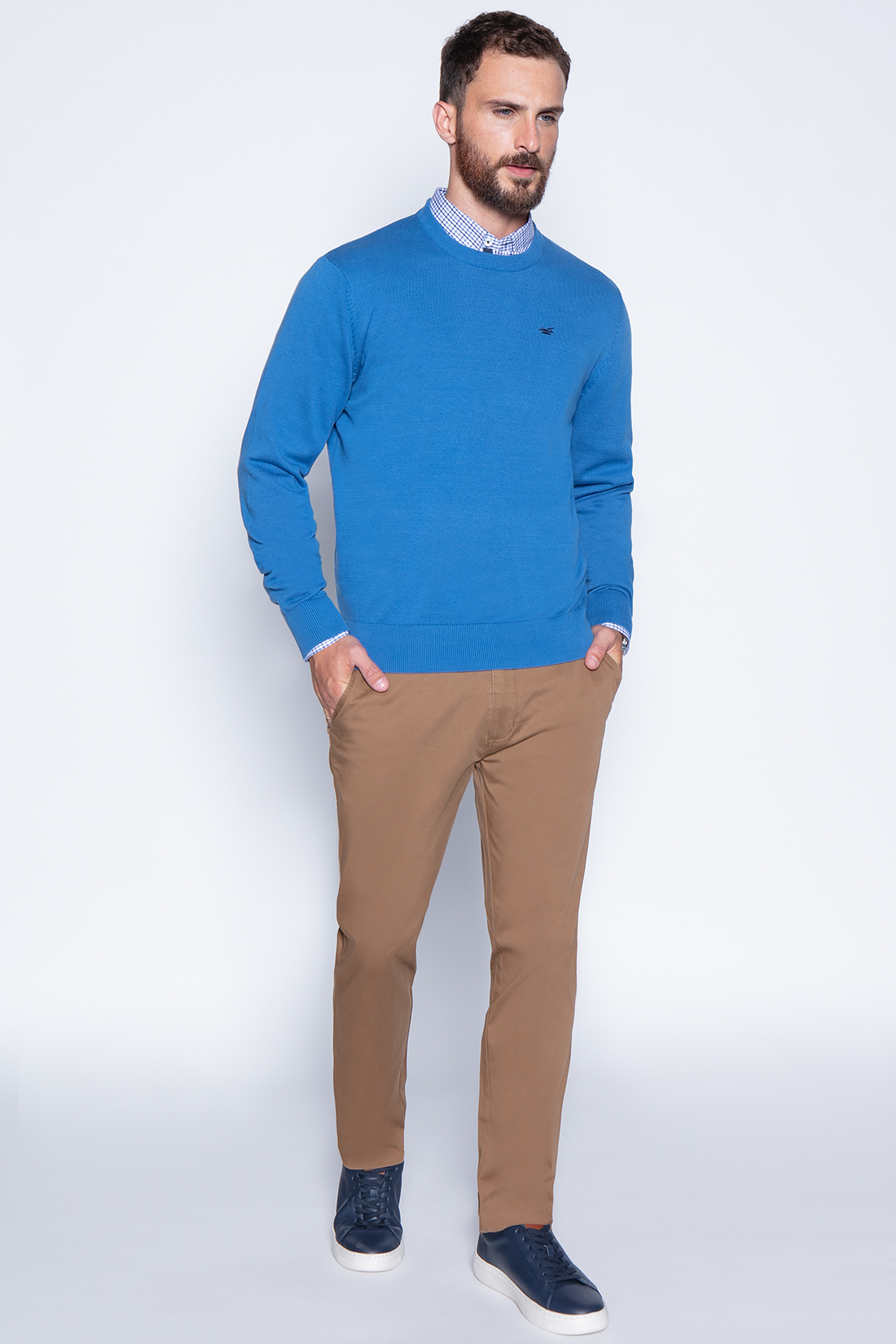 SWEATER ROUND NECK PARIS OCEAN - 4