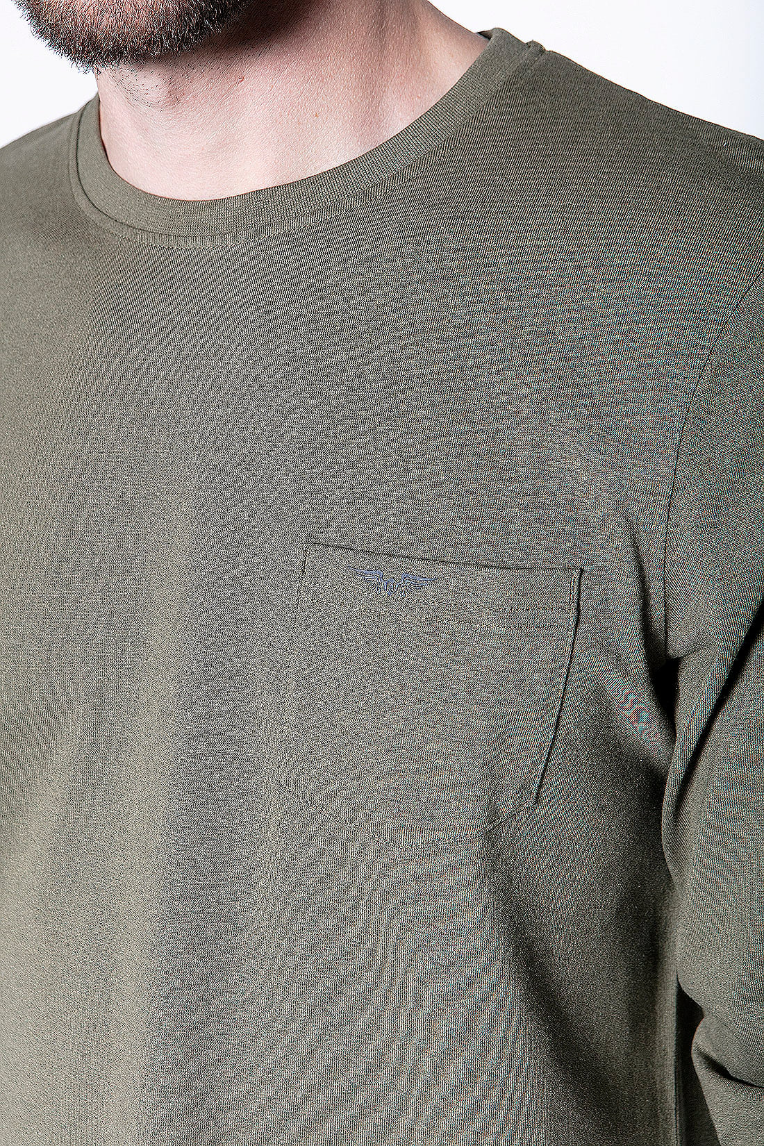 POLERA BÁSICA ML MILITARY - 5