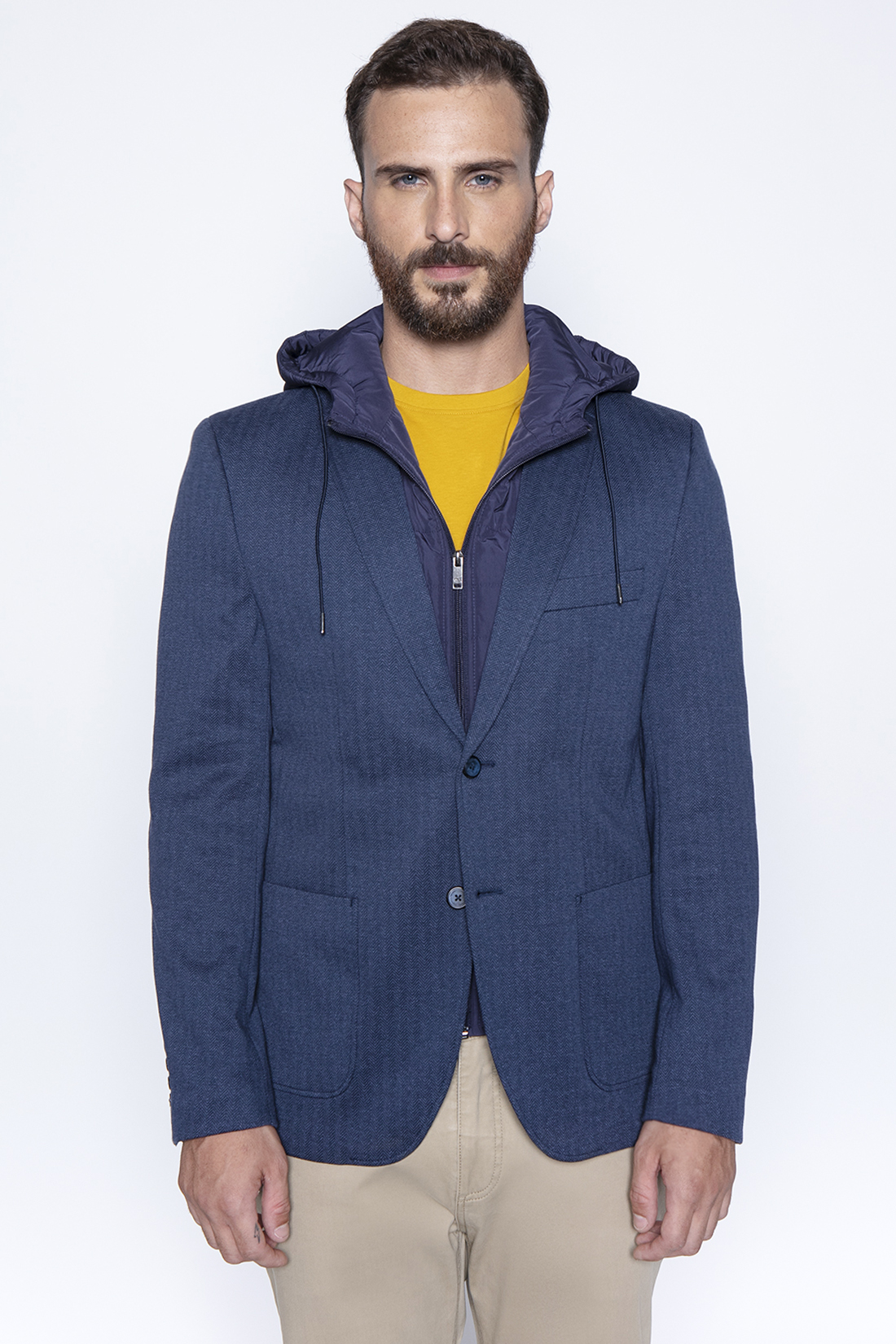 BLAZER KNITTED OHIO FJ NAVY - 1