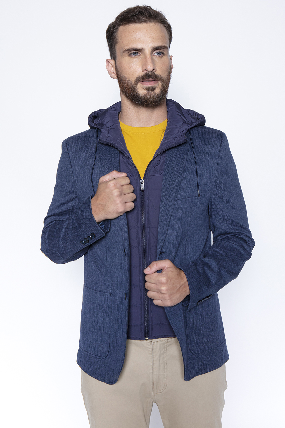 BLAZER KNITTED OHIO FJ NAVY - 3