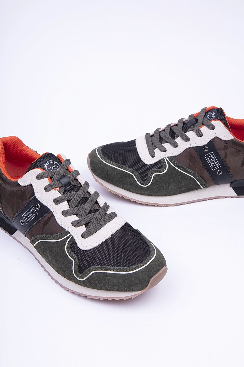 ZAPATILLAS HOMBRE FEROUCH VERDE KANSAS MILITARY - 4