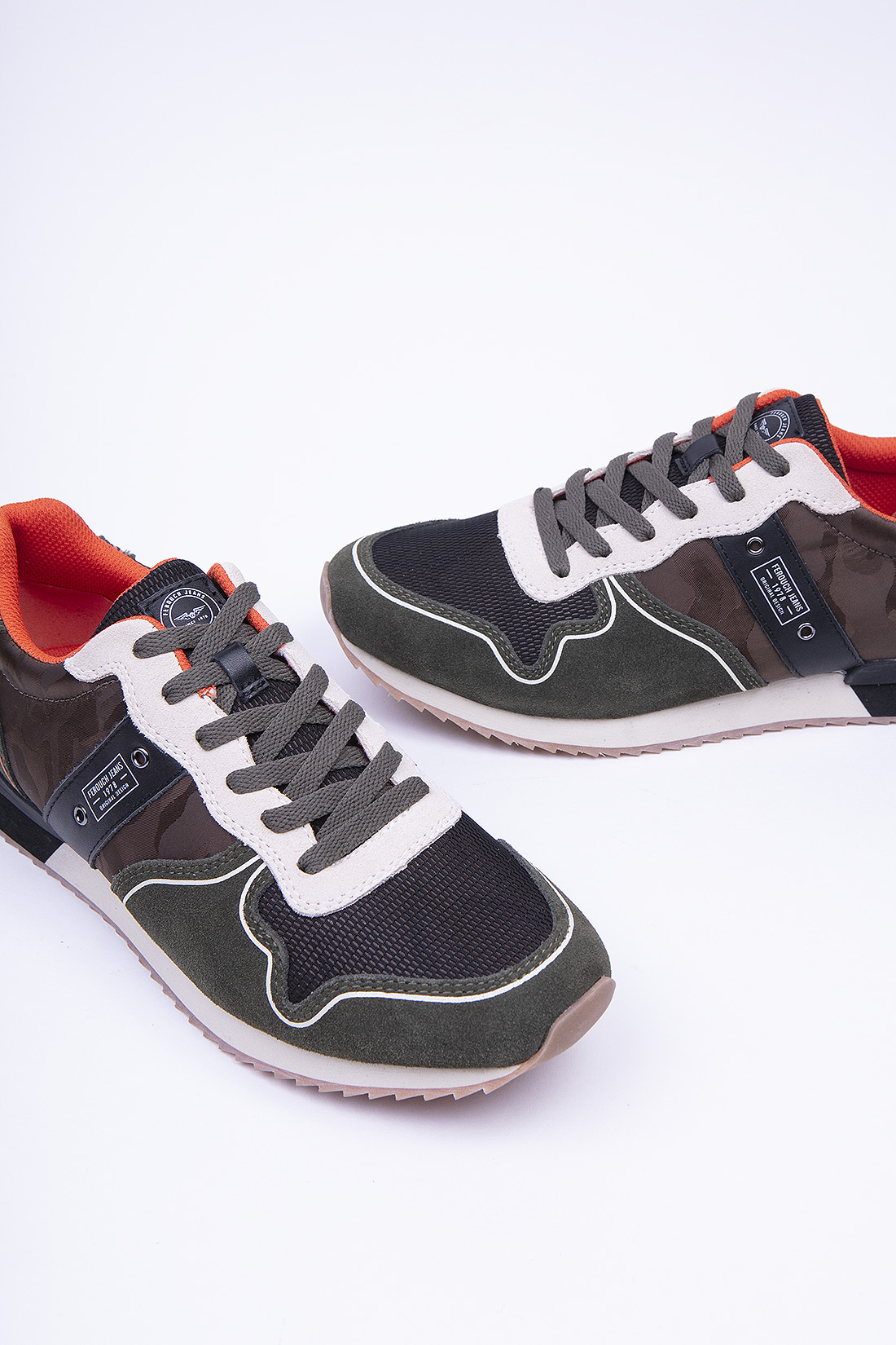 ZAPATILLAS HOMBRE FEROUCH VERDE KANSAS MILITARY - 4