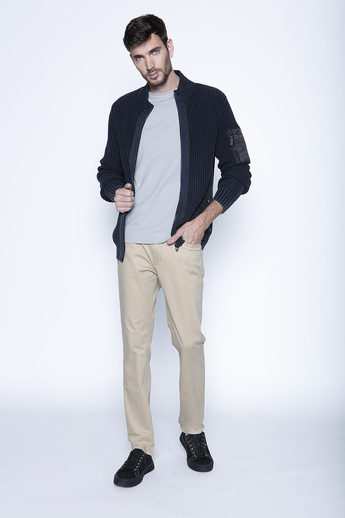 SWEATER CRANSTON FJ NAVY - 1