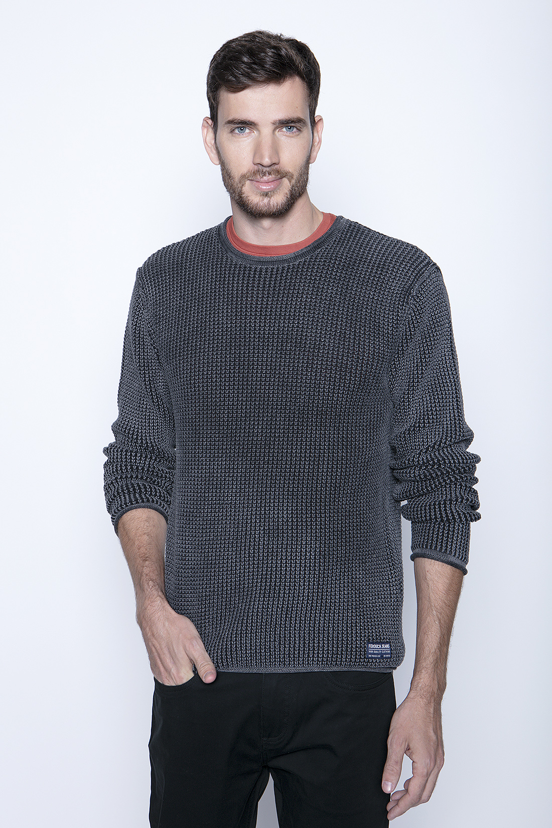 SWEATER CAMDEN FJ GRAPHITE - 1