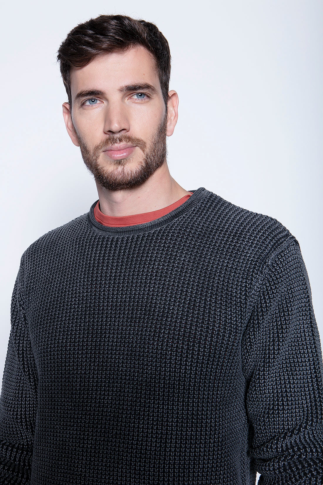 SWEATER CAMDEN FJ GRAPHITE - 3