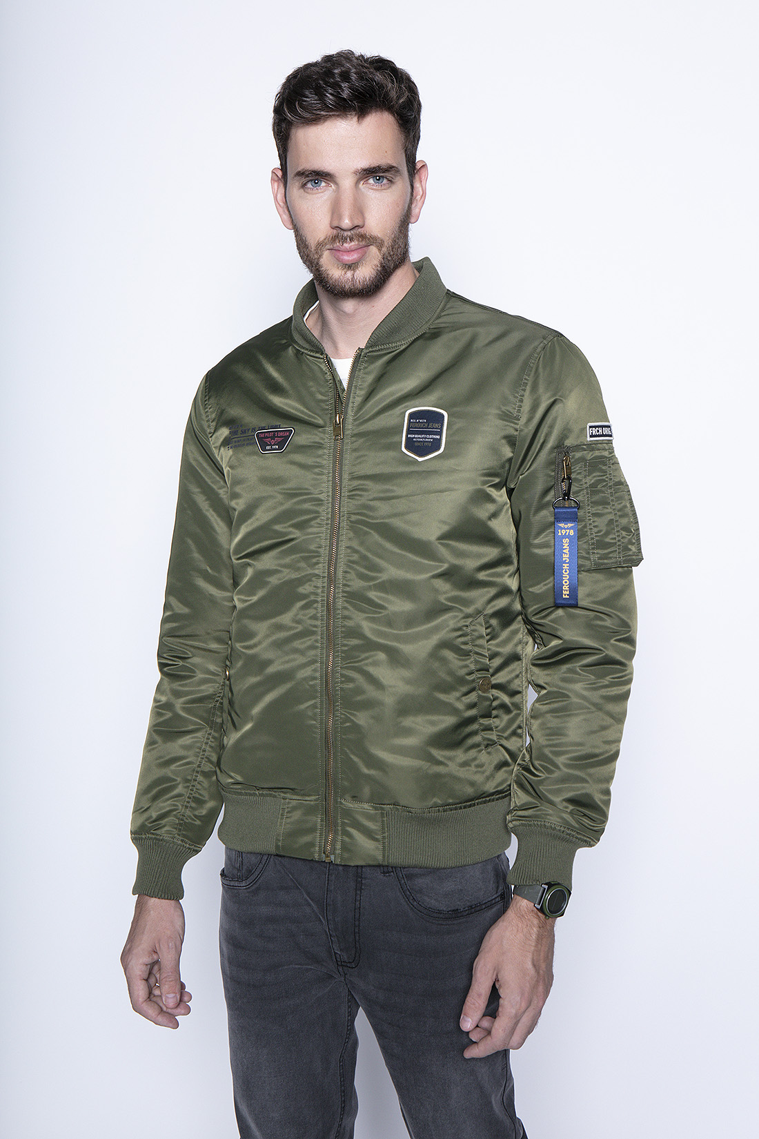 CHAQUETA MILITARY PILOT FJ - 1