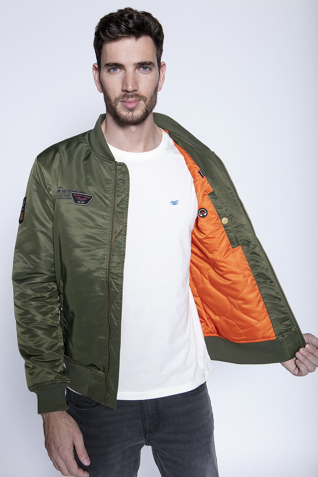 CHAQUETA MILITARY PILOT FJ - 5