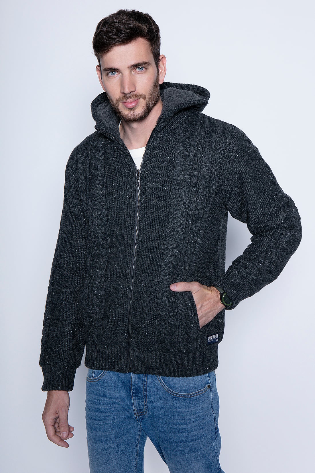SWEATER COLORADO FJ GRAPHITE - 1