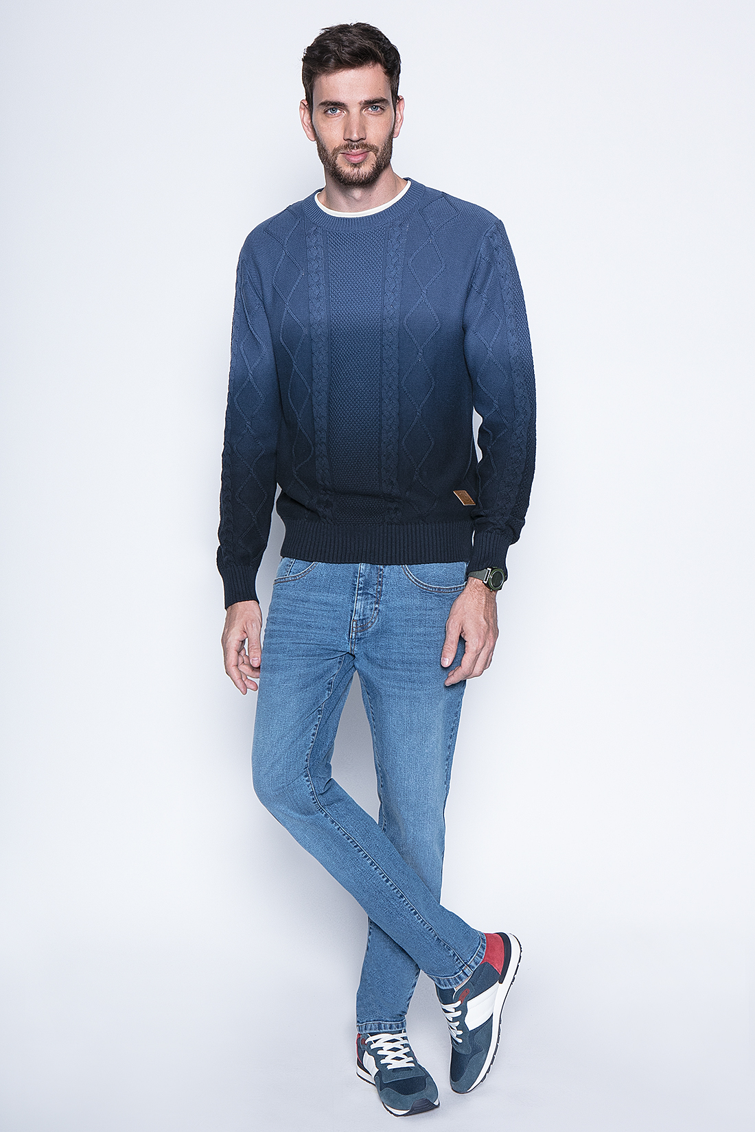 SWEATER ATLANTA FJ BLUE - 4