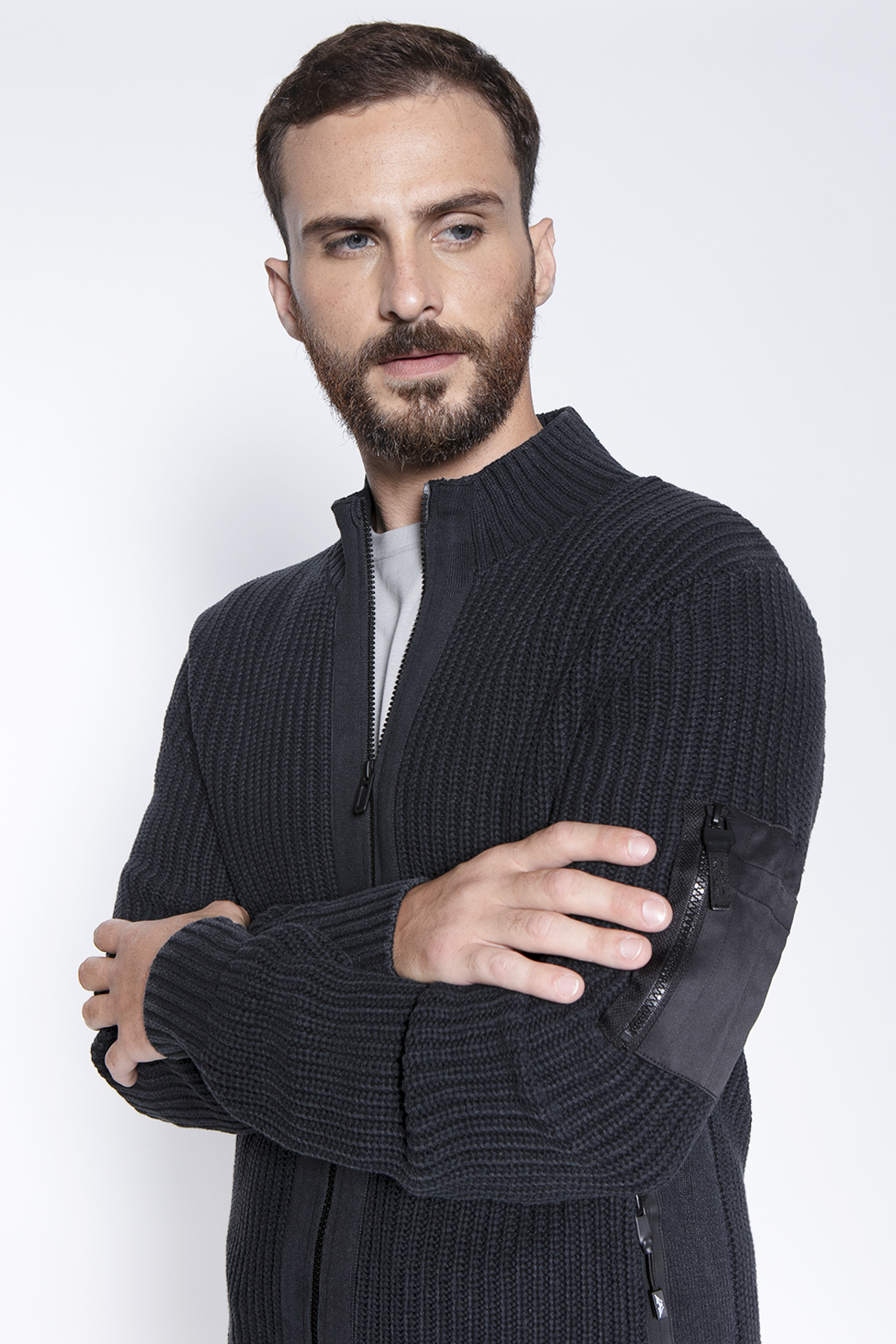 SWEATER CRANSTON FJ GRAPHITE - 3