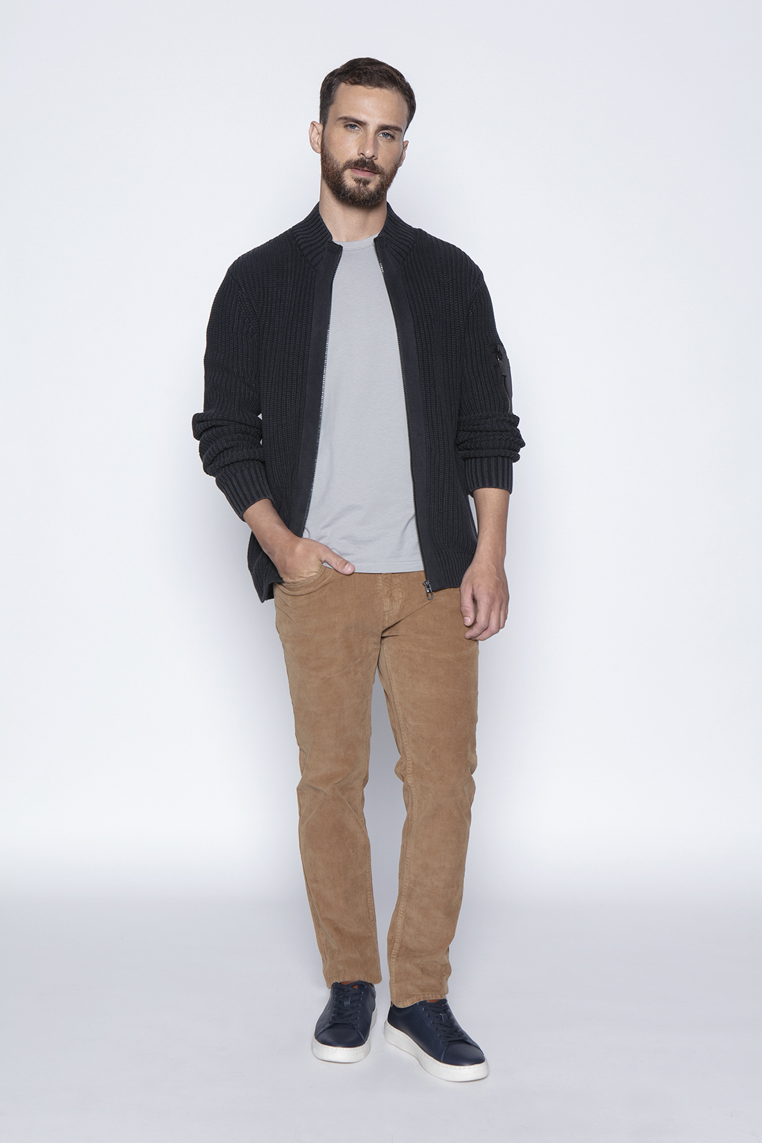 SWEATER CRANSTON FJ GRAPHITE - 4