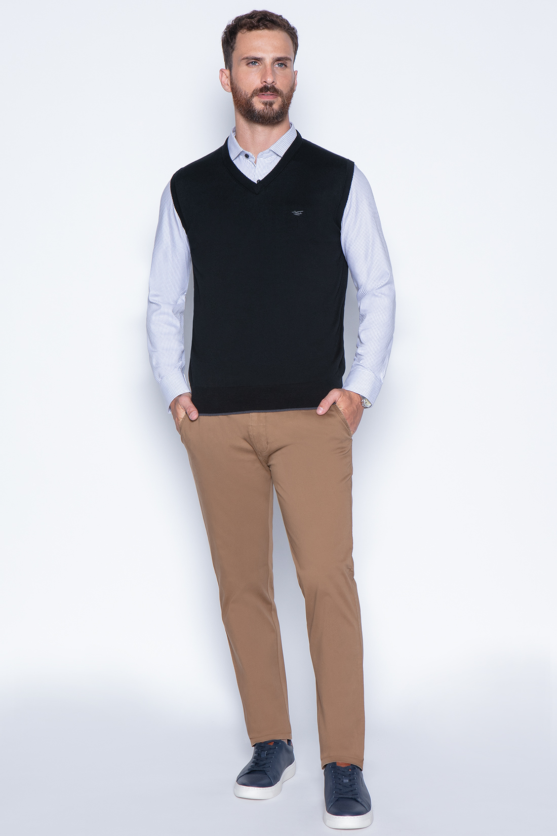 SWEATER BLACK SMART CASUAL W/S - 4