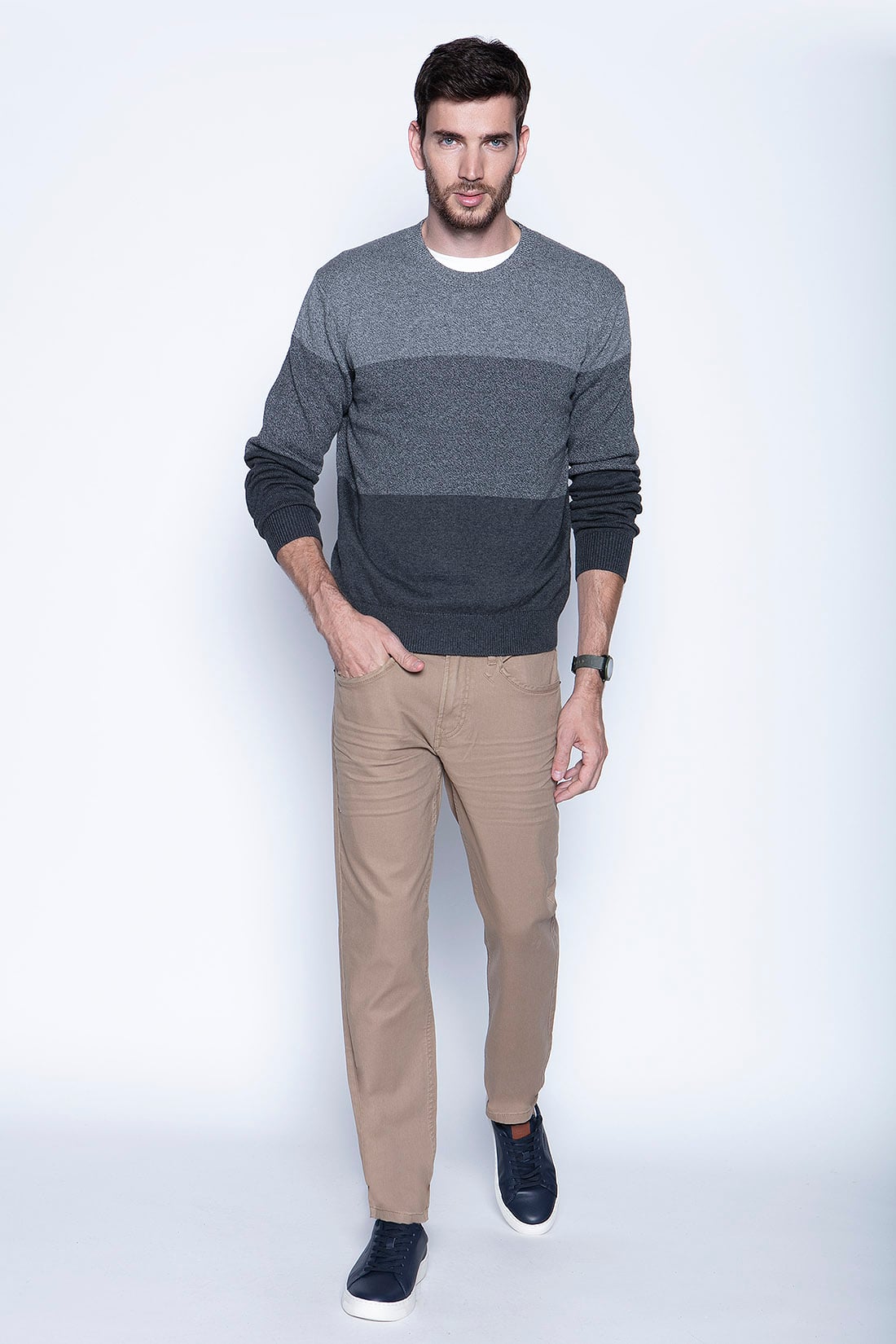 SWEATER CHICAGO F DK. GREY - 4