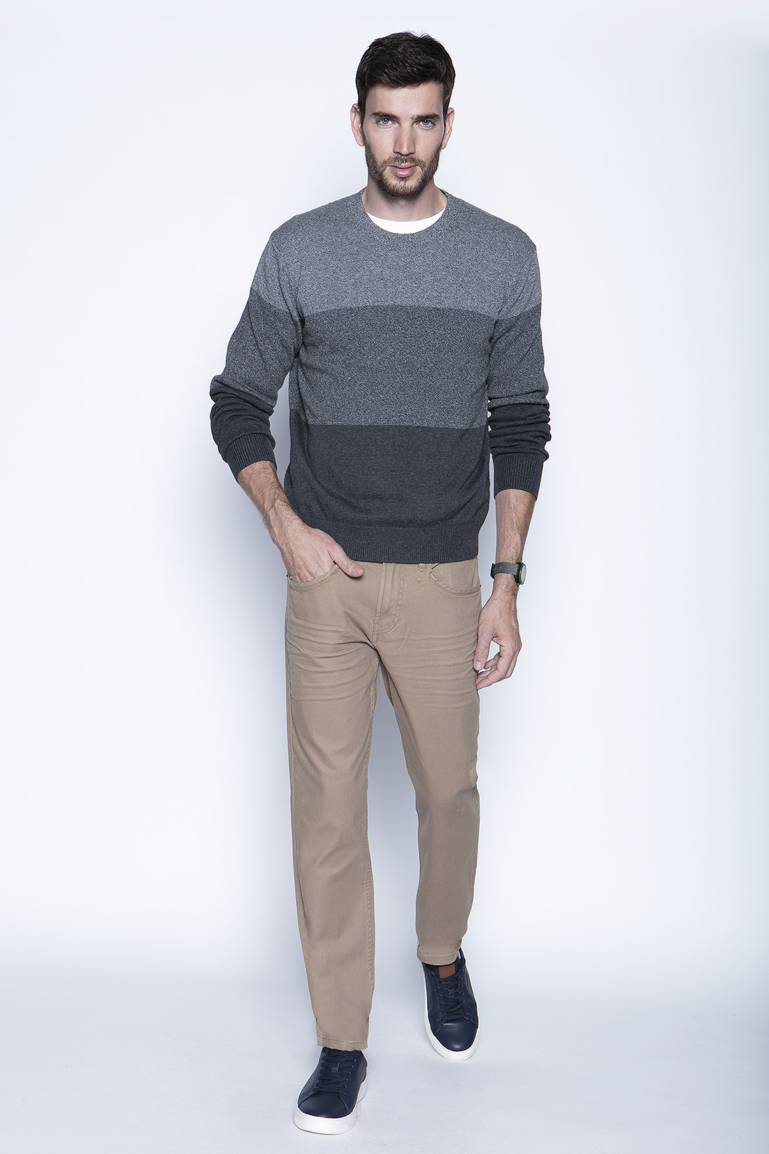 SWEATER CHICAGO F DK. GREY - 4