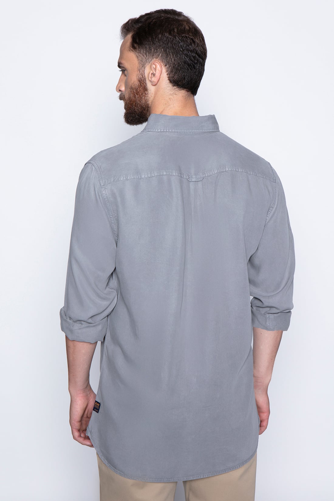 CAMISA LYOCELL FJ LT GREY - 2