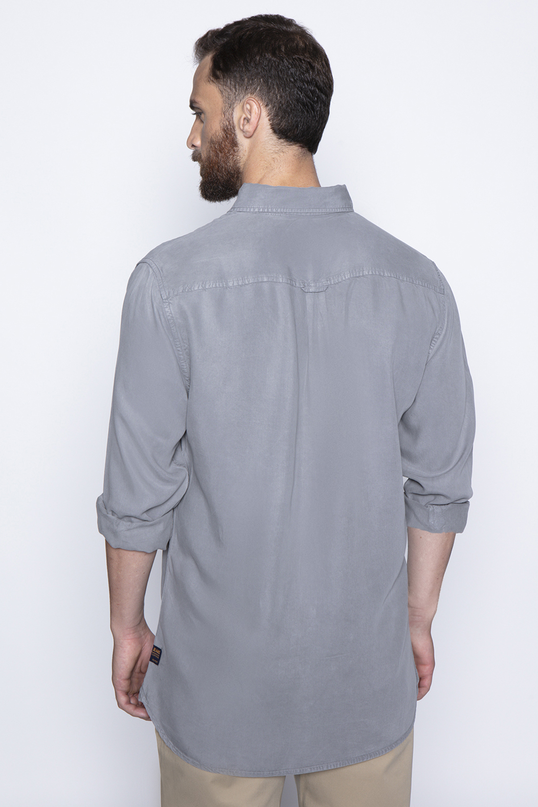 CAMISA LYOCELL FJ LT GREY - 2