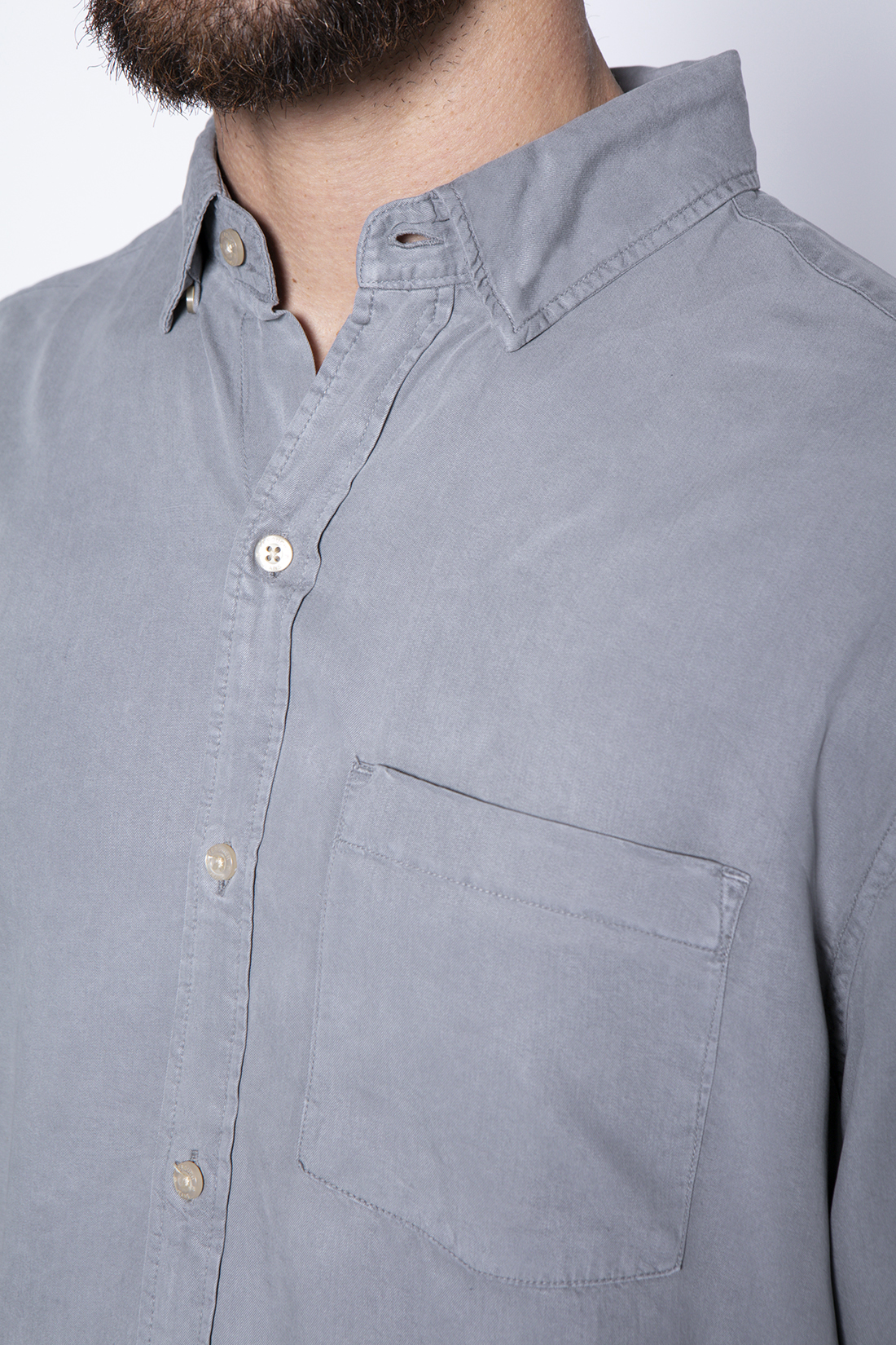 CAMISA LYOCELL FJ LT GREY - 5