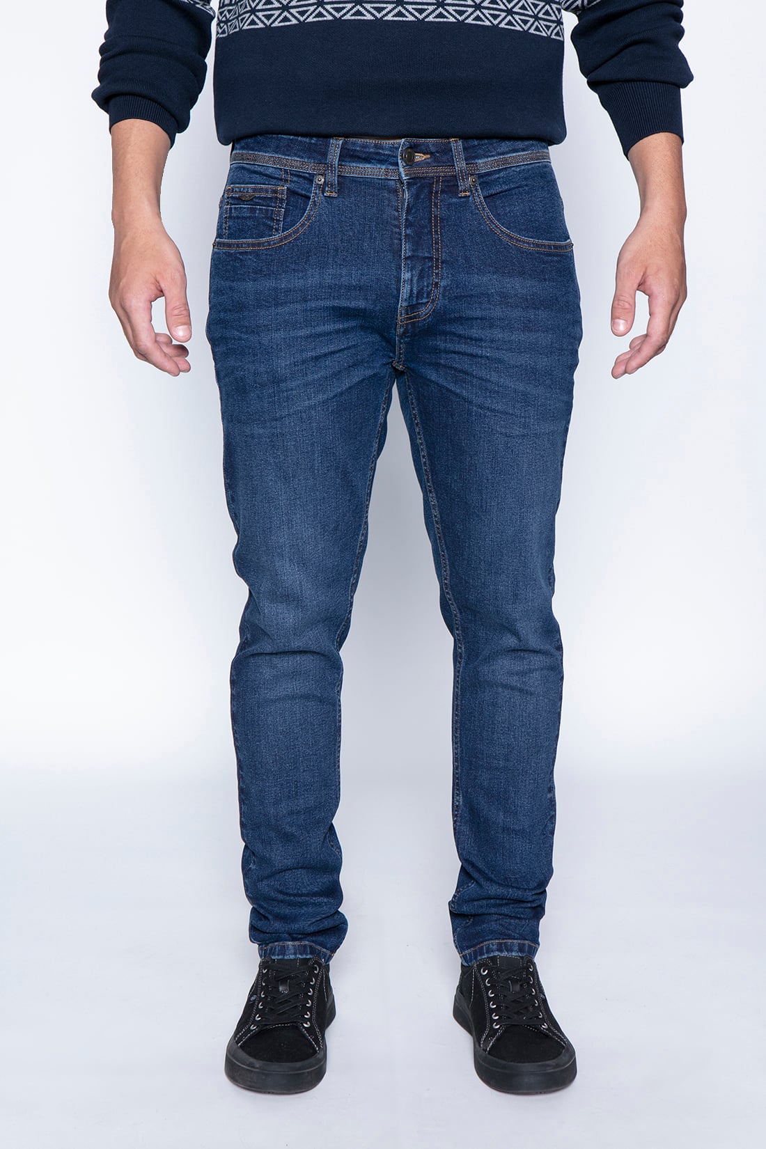 JEANS BÁSICO AUBURN FJ INDIGO - 1
