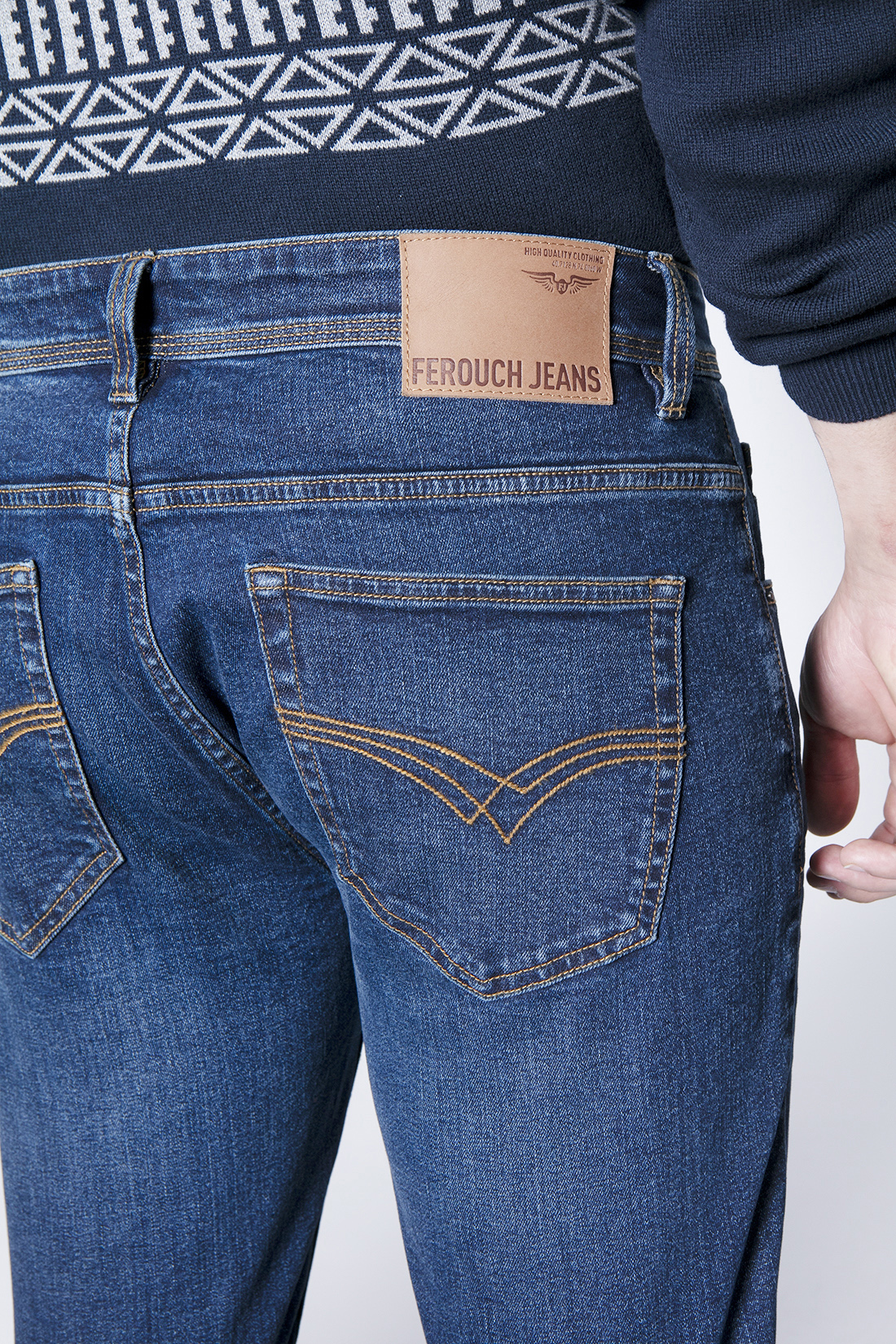 JEANS BÁSICO AUBURN FJ INDIGO - 5