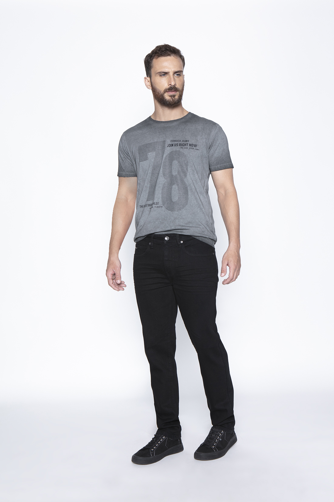 JEANS BLACK BÁSICO BRISTOL - 4