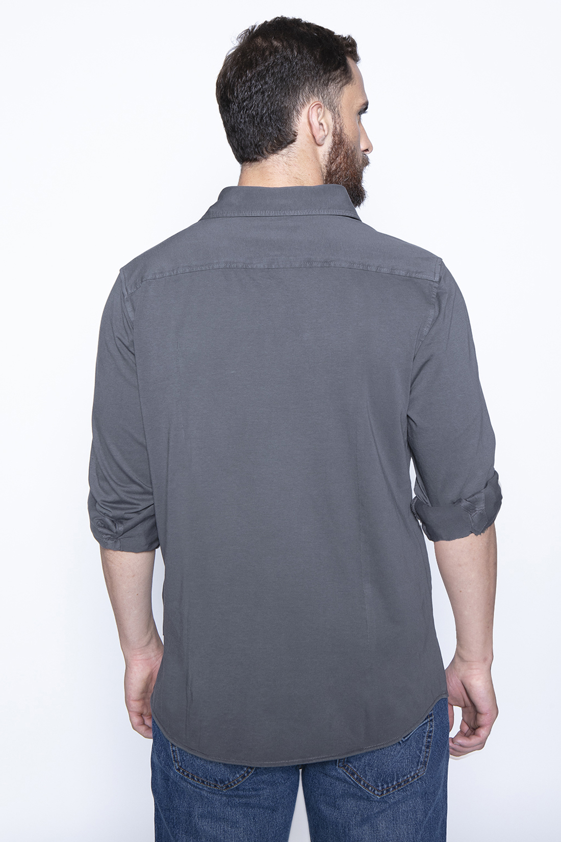 CAMISA JERSEY GARMENT DYED F METAL - 2