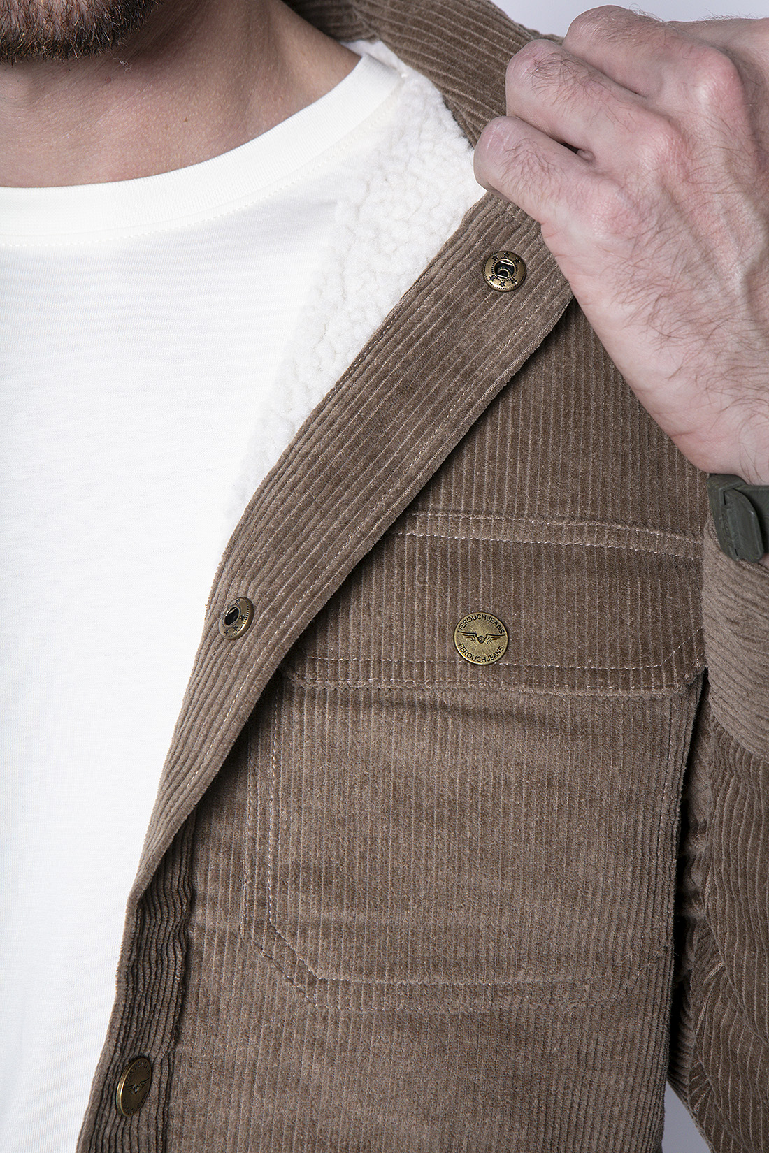 CHAQUETA SPORT CORDUROY FJ TOASTED - 5