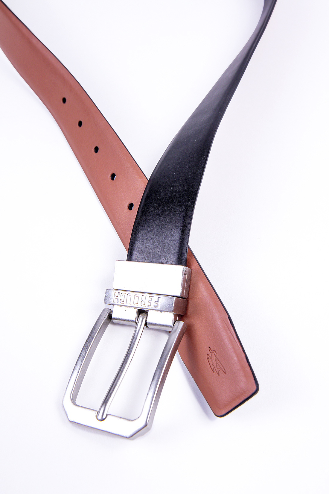 CINTURÓN MIAMI REVERSIBLE BLACK - 4