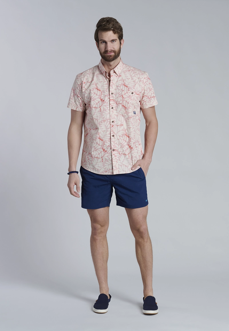 CAMISA ESTAMPADA NEVADA FJ CORAL - 2