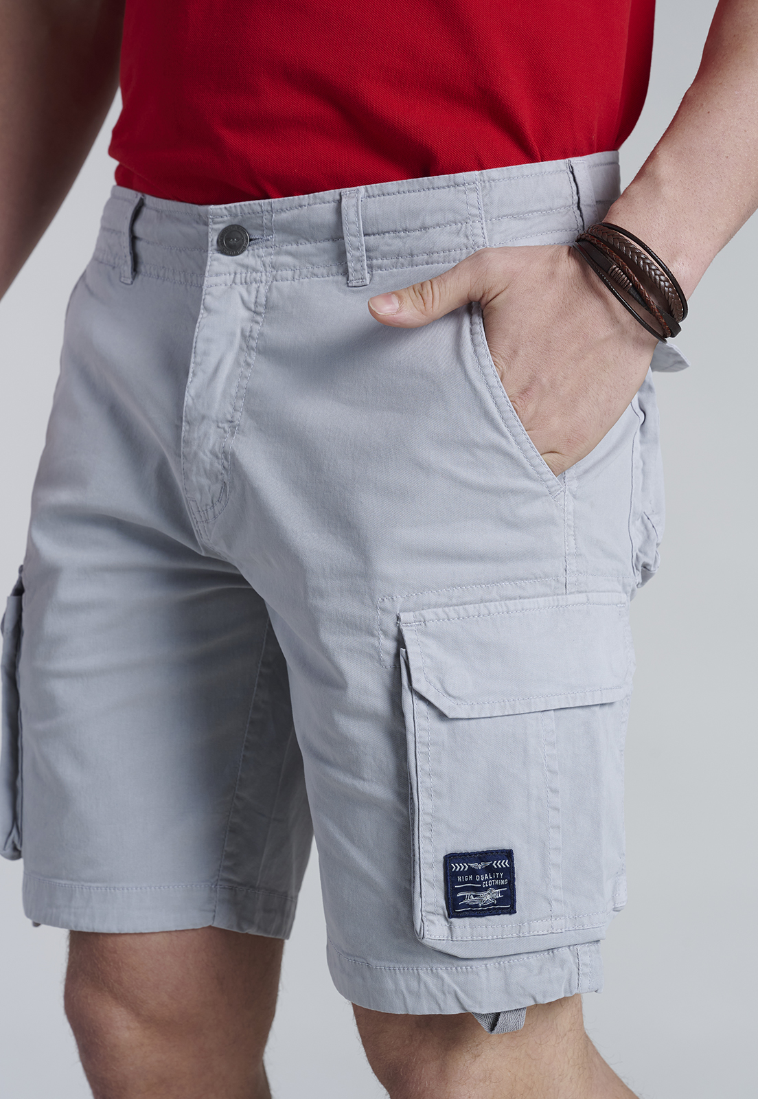 BERMUDA ALGODÓN HOMBRE FEROUCH GREY 253602Y0198 OREGON FJ LT - 3