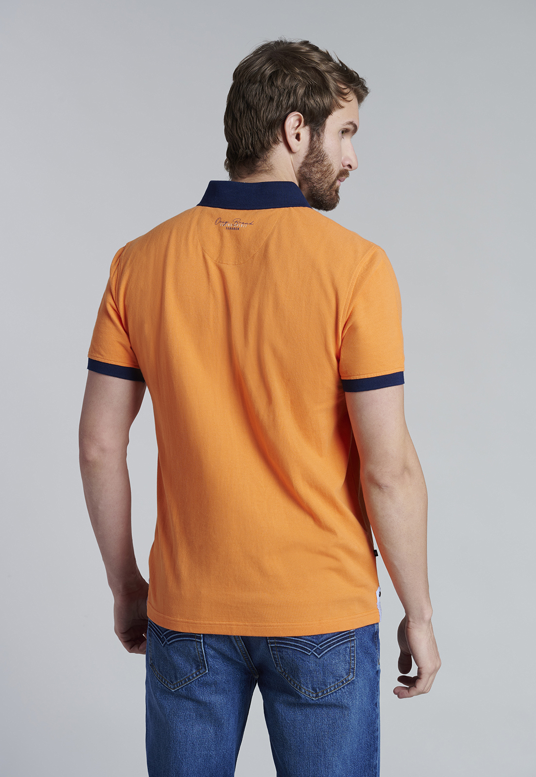 POLERA POLO DENVER ORANGE - 4
